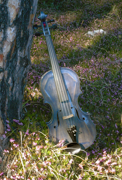 Ennemoser-Geige - "Blaue Violine" 1993